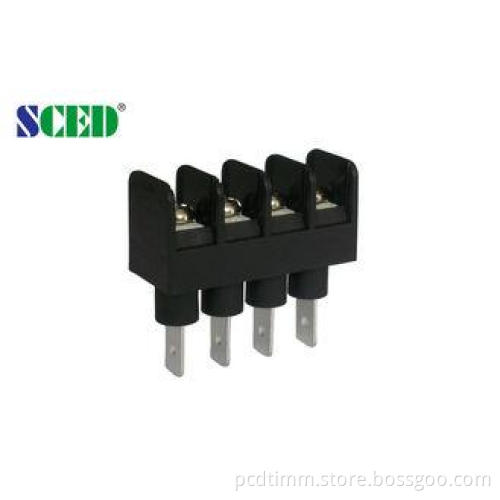 Right Angle Barrier Terminal Block Connector , Electrical T